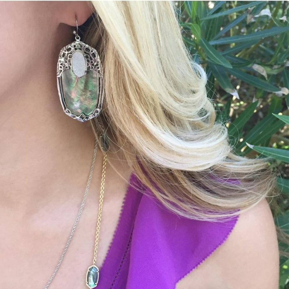 Rare Kendra Scott Deva Earrings - image 7